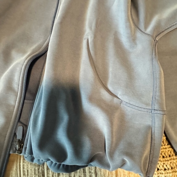 Lululemon Softstreme full zip hoodie Blue Zip-Up Hoodie - Picture 3 of 10